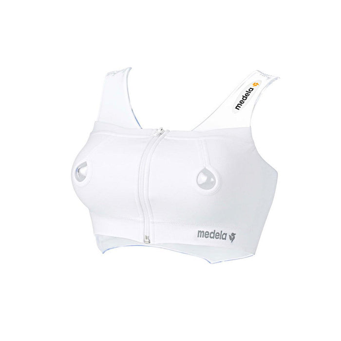 Medela Hands Free Pumping Bustier White Small | Mamas & Papas, Babies, Nursing, Nursing Bra