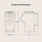 Formula Pro Mini Formula Dispenser - White
