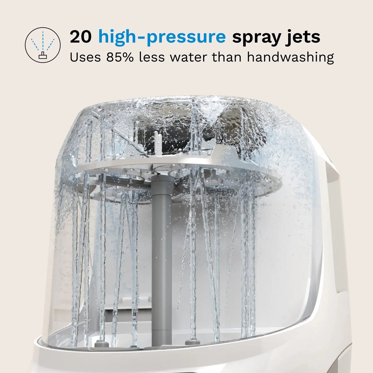 Bottle Washer Pro - Bottle Washer, Sterilizer + Dryer