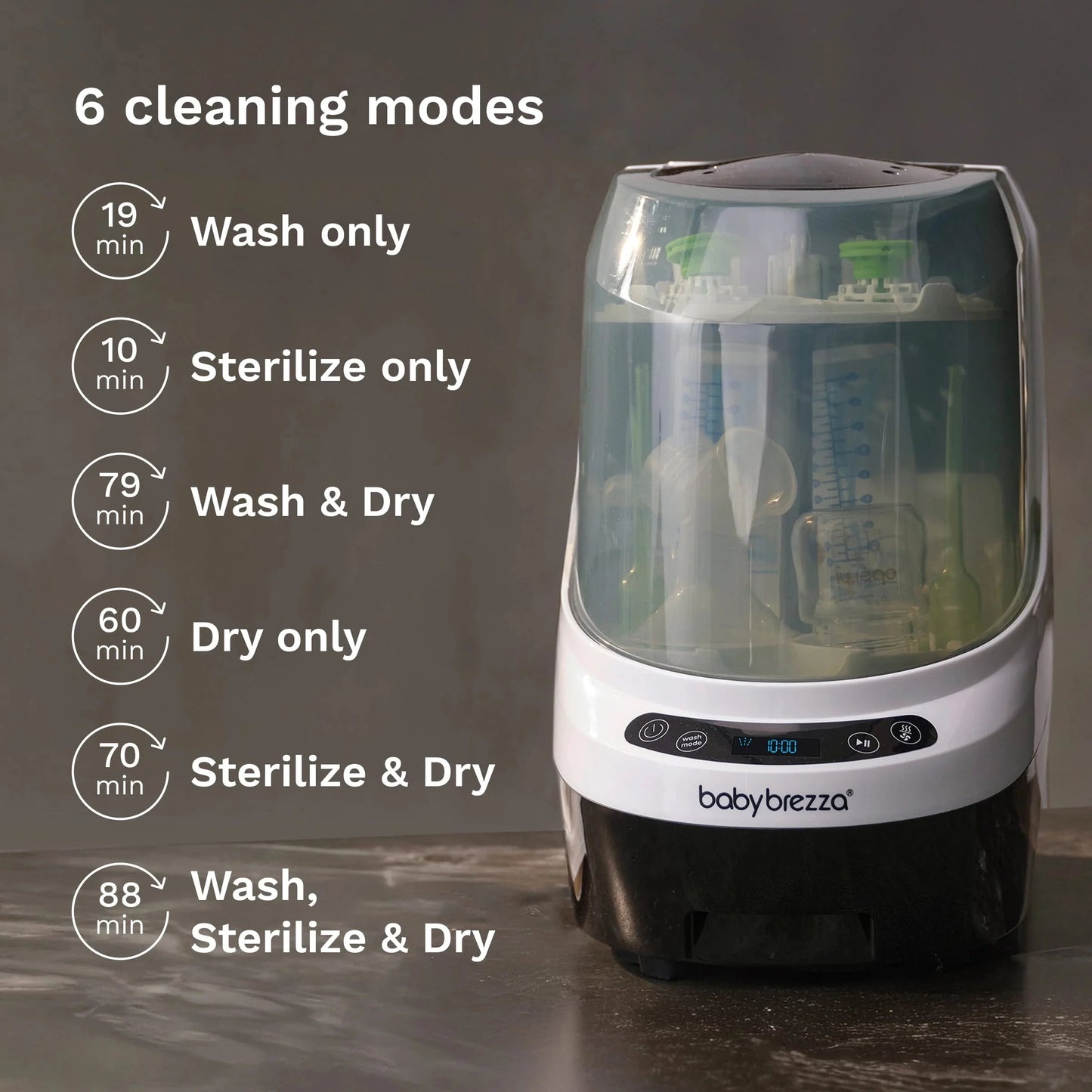 Bottle Washer Pro - Bottle Washer, Sterilizer + Dryer
