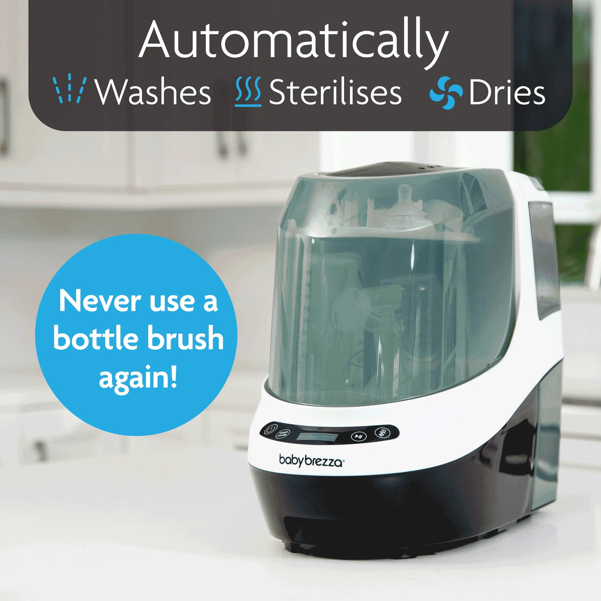 Bottle Washer Pro - Bottle Washer, Sterilizer + Dryer