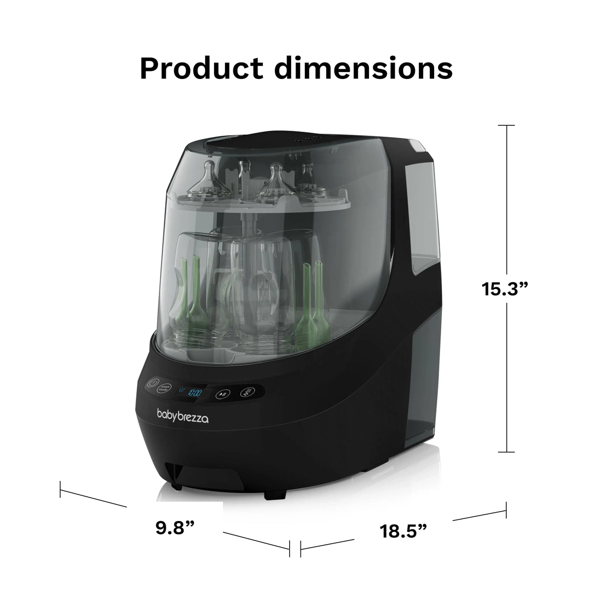 Bottle Washer Pro - Bottle Washer, Sterilizer + Dryer