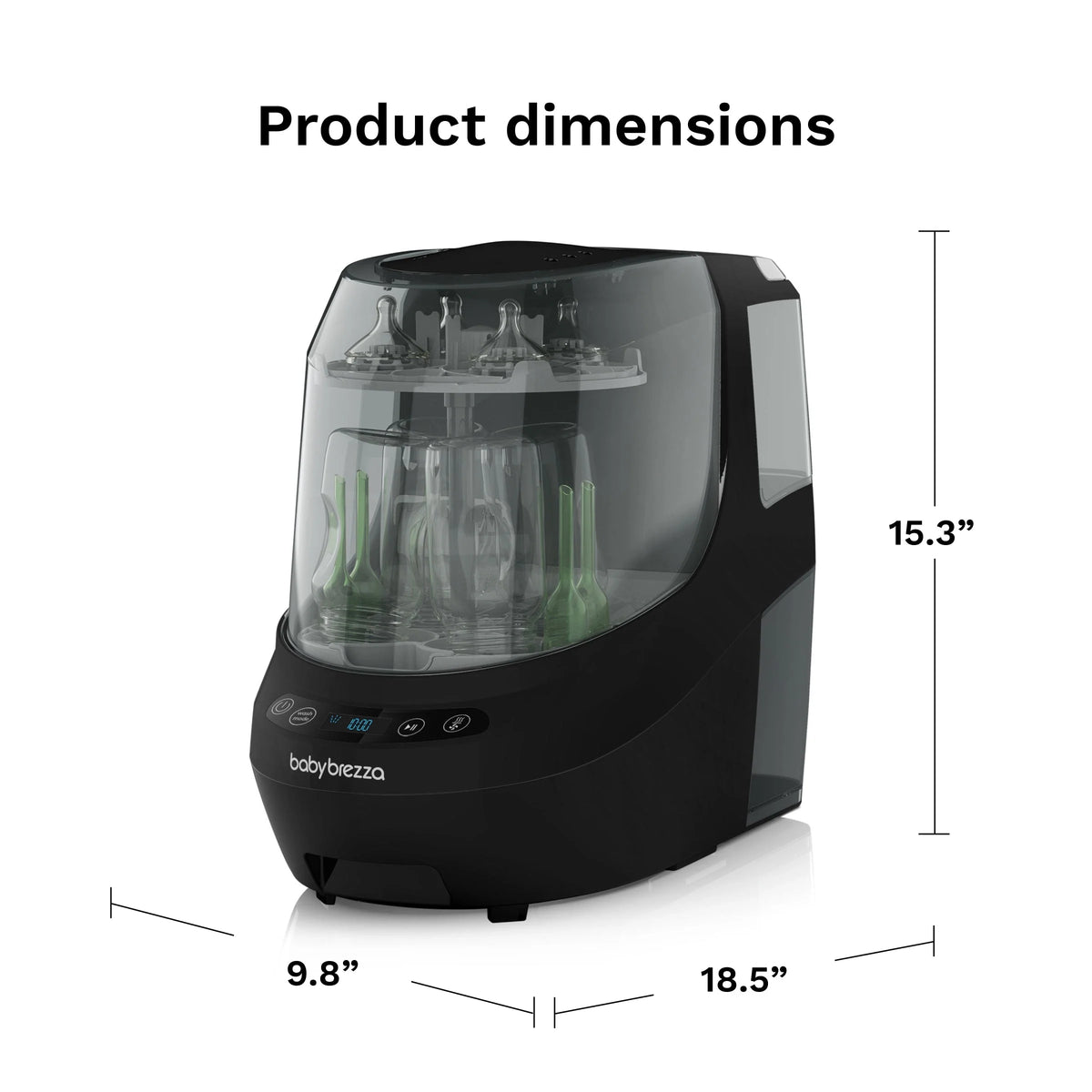 Bottle Washer Pro - Bottle Washer, Sterilizer + Dryer