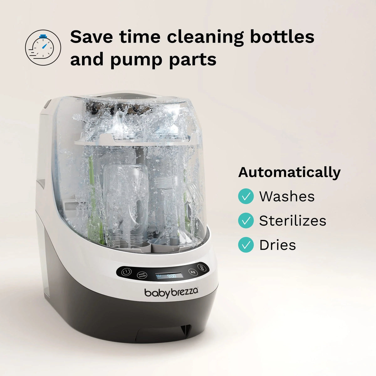 Bottle Washer Pro - Bottle Washer, Sterilizer + Dryer