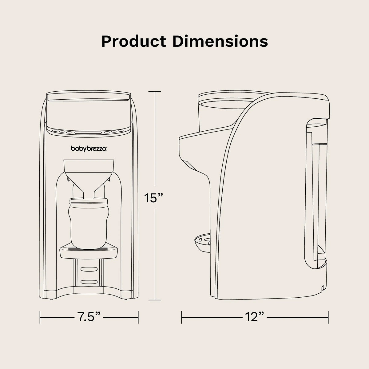 Formula Pro Advanced WiFi Formula Dispenser - Black