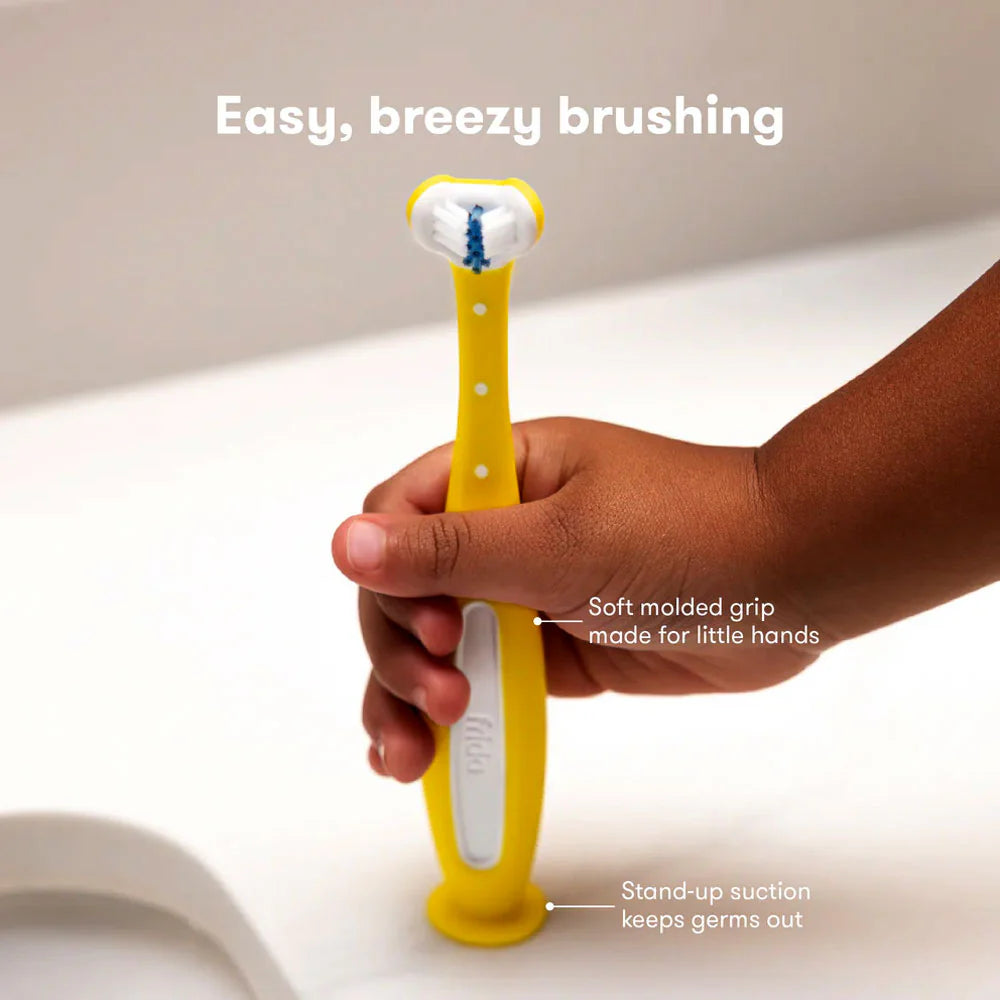 Triple-Angle Toothhugger Training Toddler Toothbrush