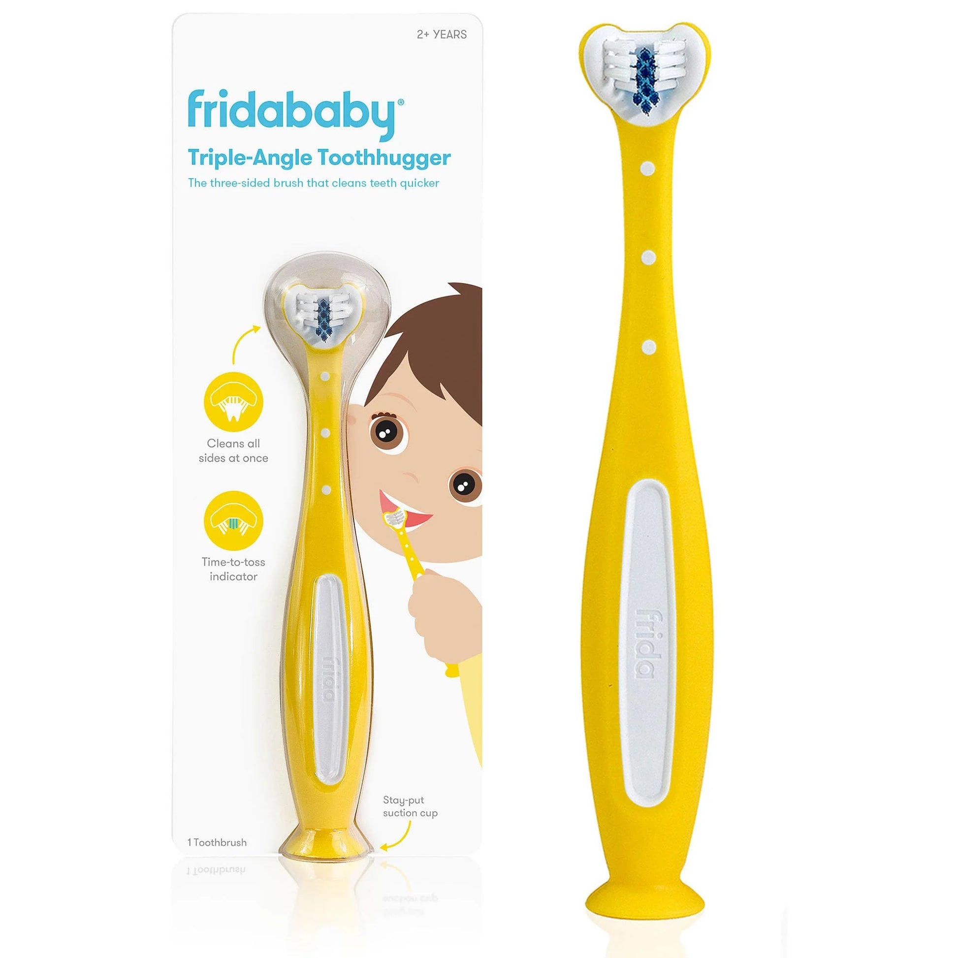 Fridababy Triple-Angle Toothhugger Training Toddler Toothbrush