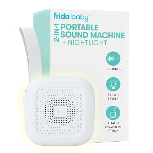 Fridababy 2-in-1 Portable Sound Machine for Baby + Nightlight