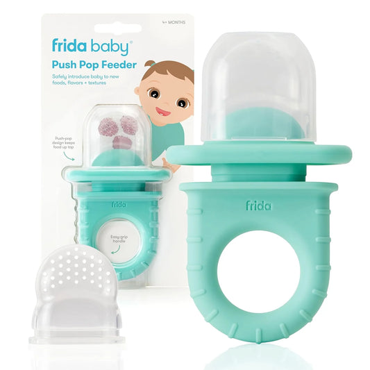 Fridababy Push Pop Feeder, Baby Fruit, Baby Fruit Food to Safely Introduce New Foods