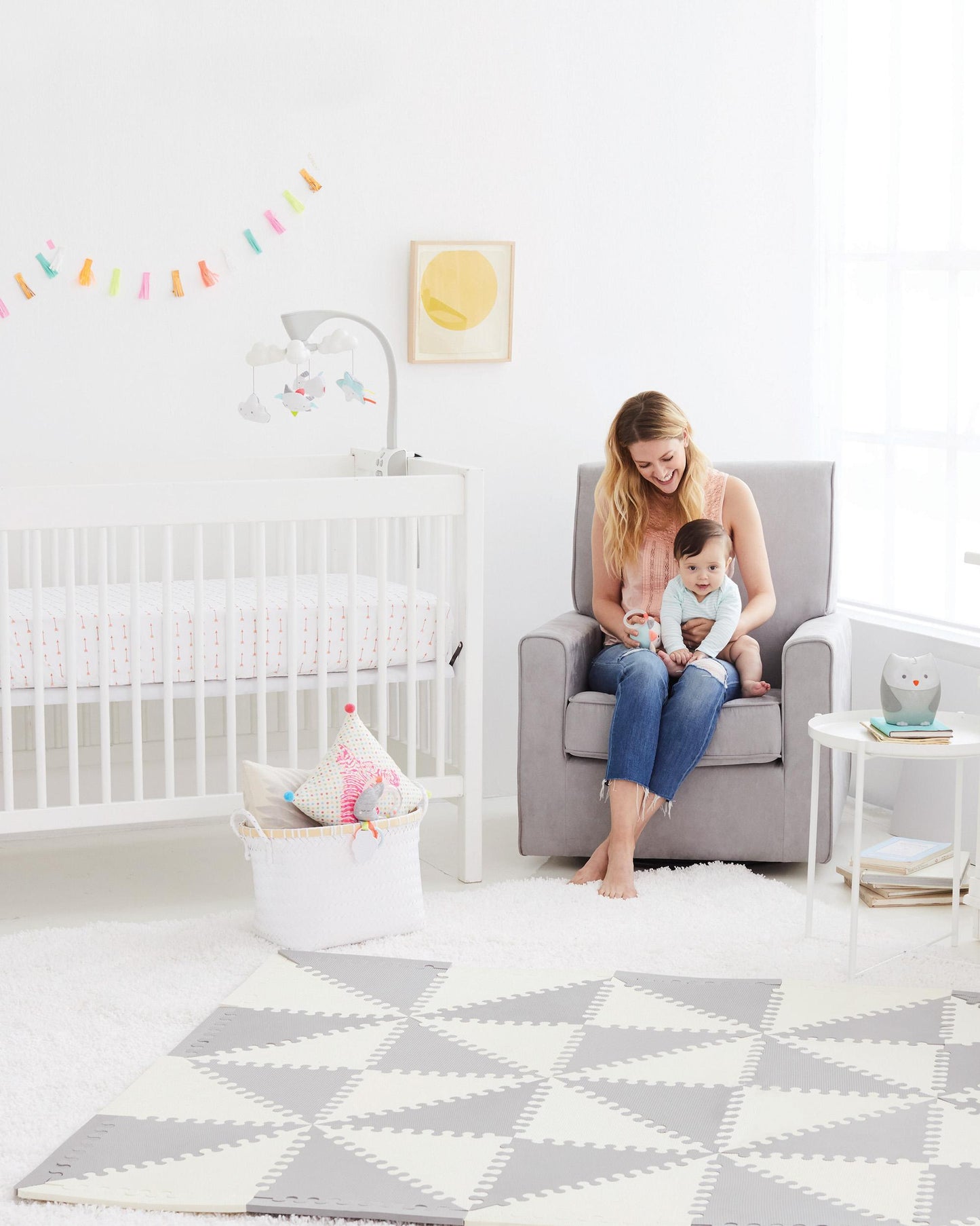 Skip Hop Playspot Interlocking Foam Floor Tiles | Mamas & Papas, Babies, Nursing, 