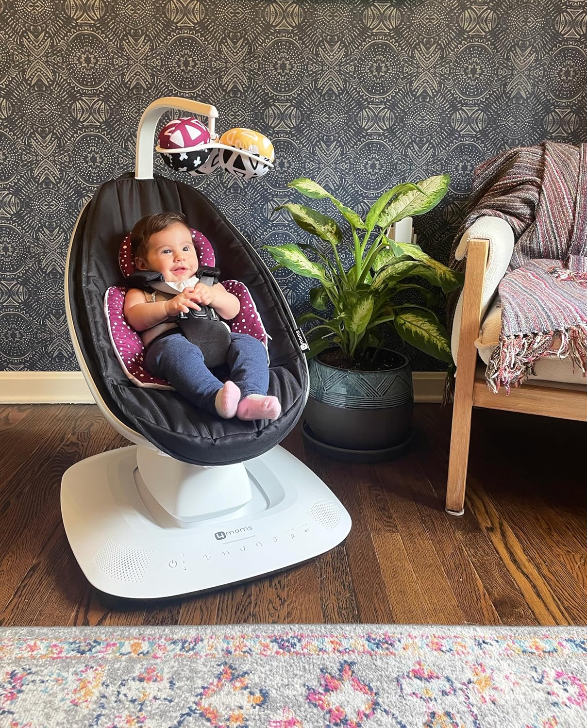 4Moms Mamaroo - Multi-Motion Baby Swing | Mamas & Papas, Babies, Nursing, Swing
