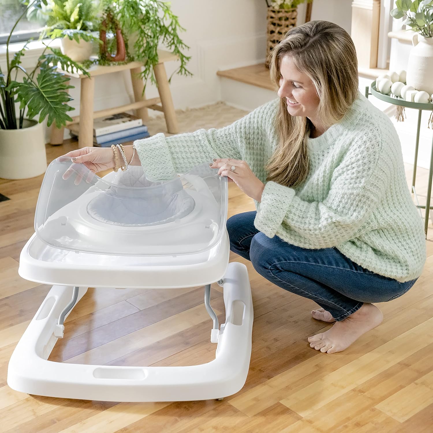 Ingenuity Step & Sprout 3-in-1 Foldable Baby Activity Walker First Forest | Mamas & Papas, Babies, Nursing, Walker