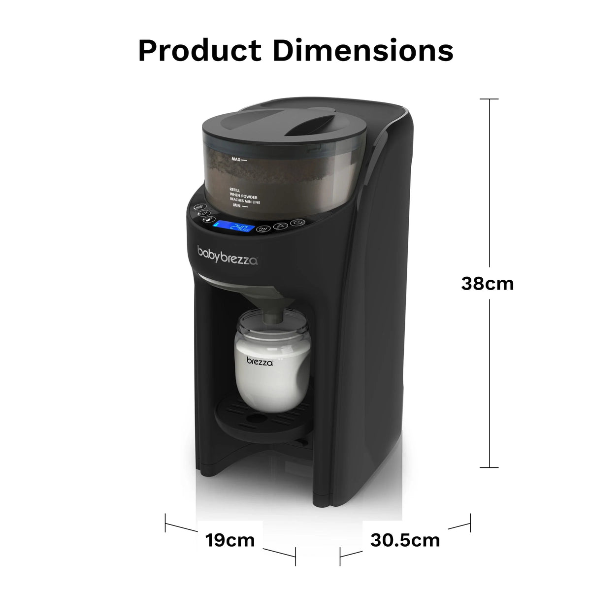 Formula Pro Advanced Formula Dispenser - Black