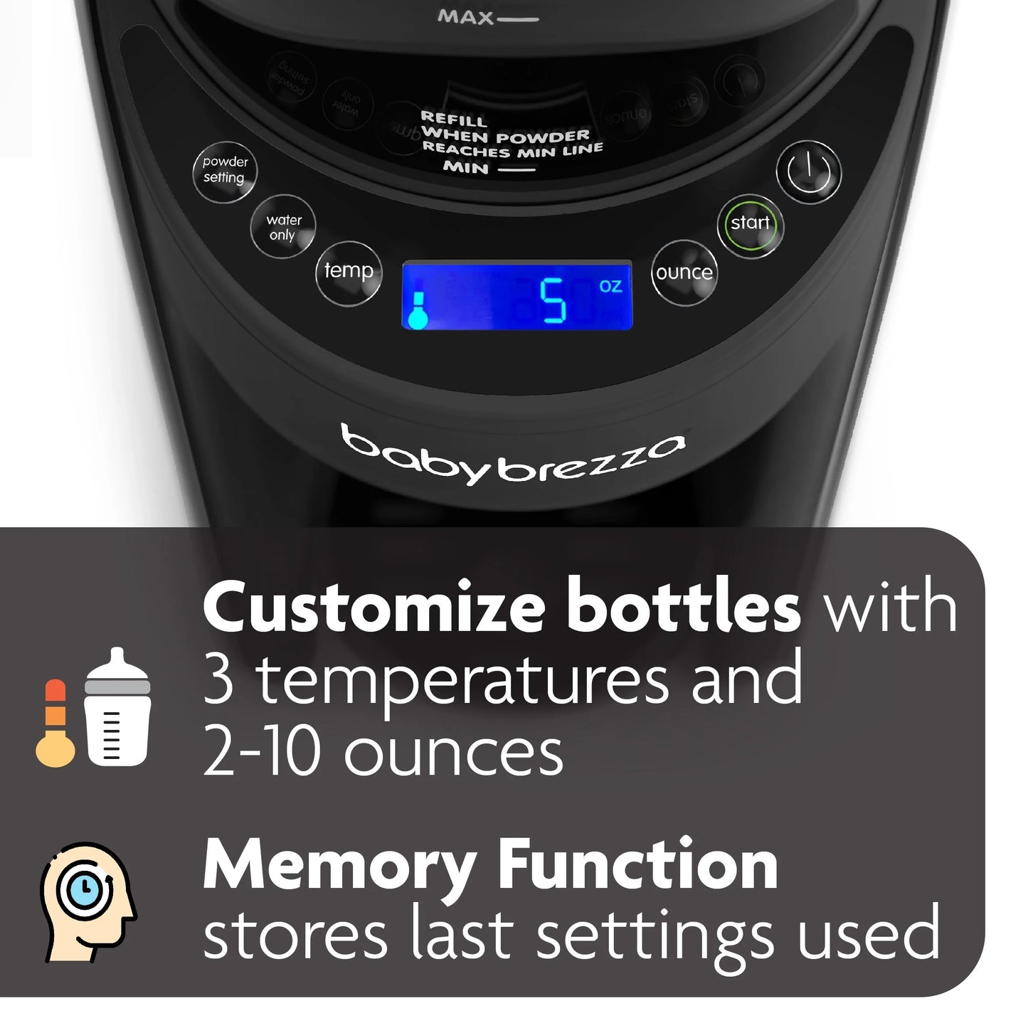 Formula Pro Advanced Formula Dispenser - Black