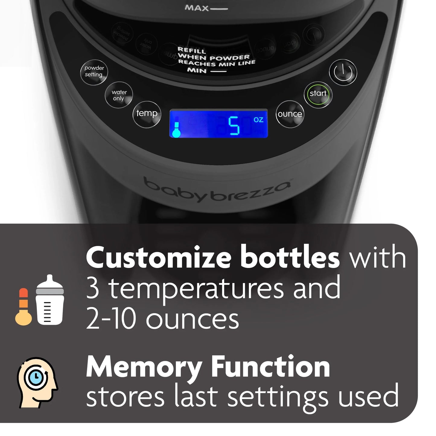 Formula Pro Advanced Formula Dispenser - Black