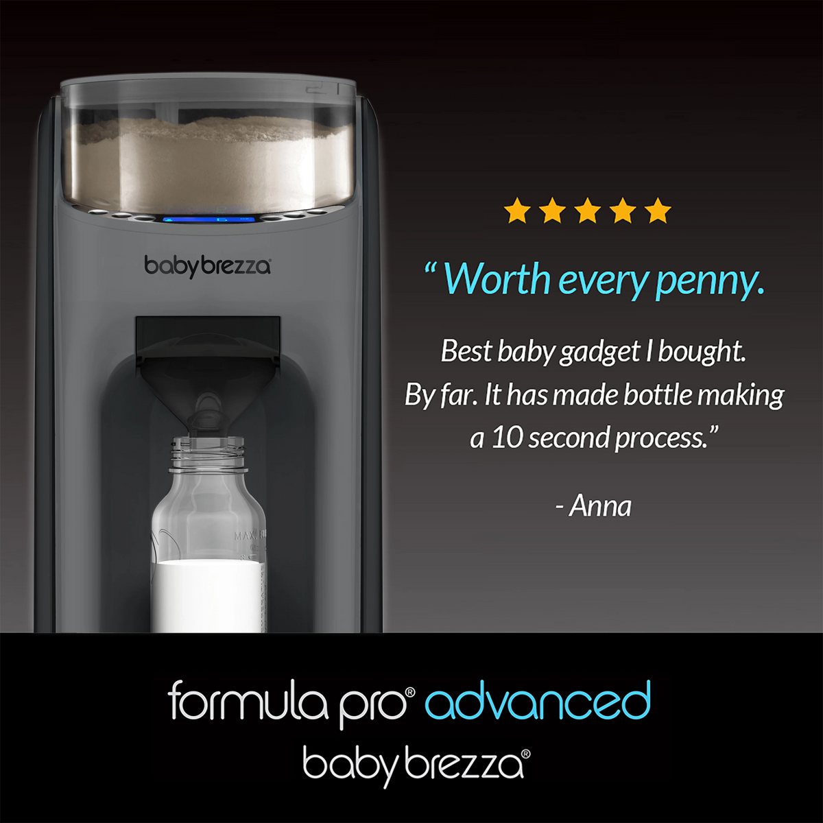 Formula Pro Advanced Formula Dispenser - Black