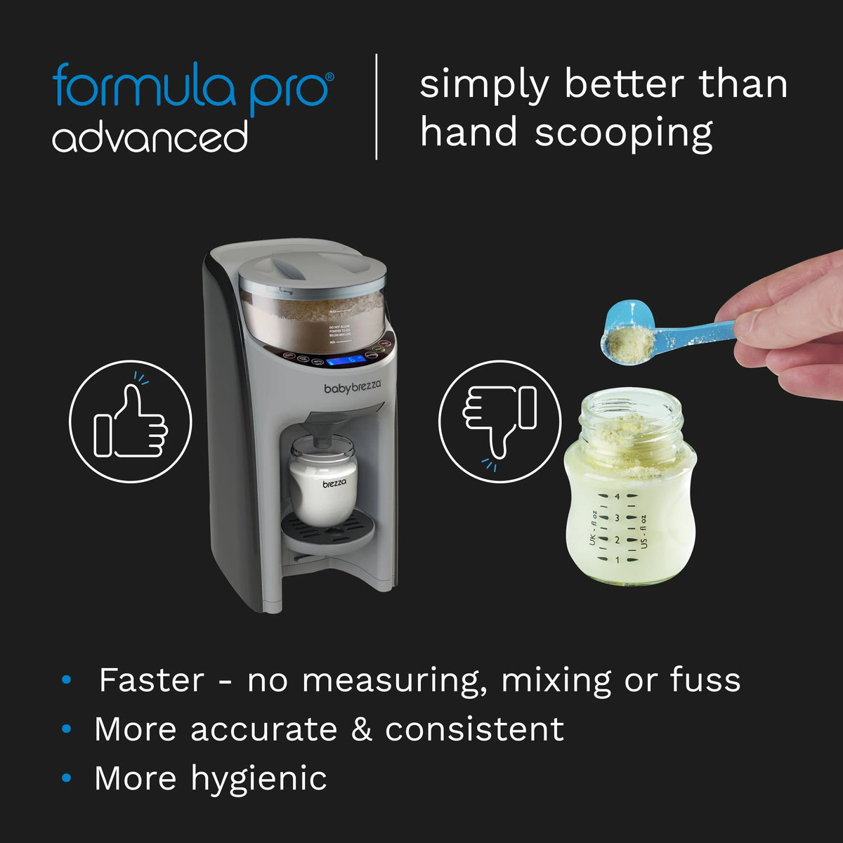 Formula Pro Advanced Formula Dispenser - Black