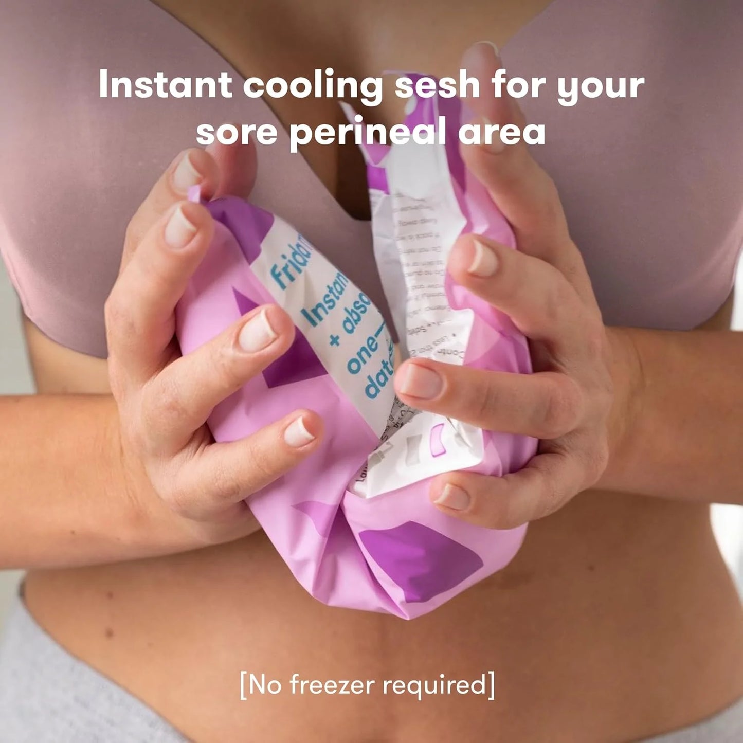 2-in-1 Postpartum Pads, Absorbent Perineal Ice Maxi Pads