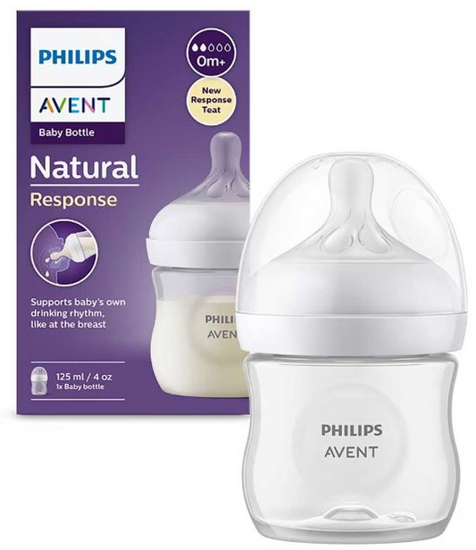 Avent Natural Response Feeding Bottle 260ml Pack of 3 | Mamas & Papas, Babies, Nursing, Bottle Feeding
