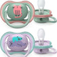 Ultra Air Sterilised Pacifier with Assorted Animal Shapes 6-18m Pack of 2