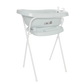 Thermobath Sepp bathtub on stand with two legs, front panel and faucet