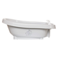 Thermobath Ollie baby bath tub with built-in faucet and drain