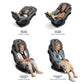 Nuna EXEC All-in-One Convertible Car Seat - Caviar | Mamas & Papas, Babies, Nursing, Car Seat
