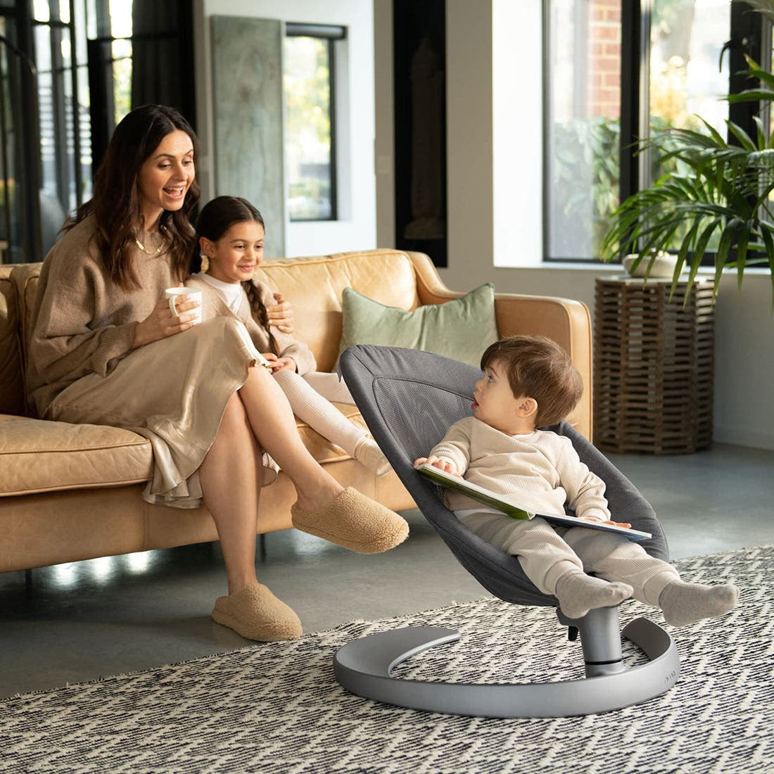 Nuna Leaf Grow & Toy Bar Granite | Mamas & Papas, Babies, Nursing, 
