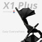 Hamilton X1 Plus Stroller with MagicFold - Black | Mamas & Papas, Babies, Nursing, Stroller