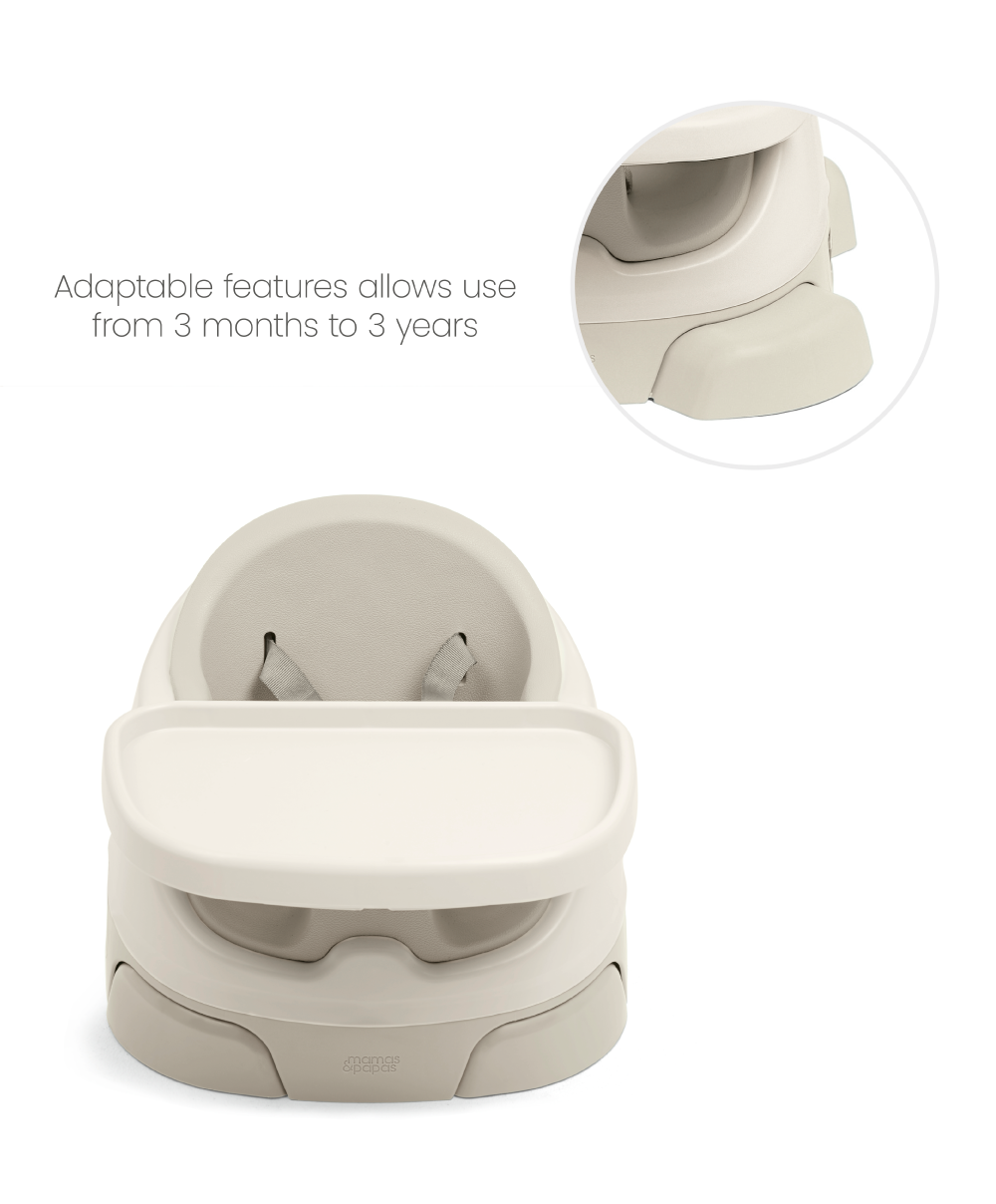 Bug 3-in-1 Floor & Booster Seat with Activity Tray