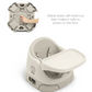 Bug 3-in-1 Floor & Booster Seat with Activity Tray