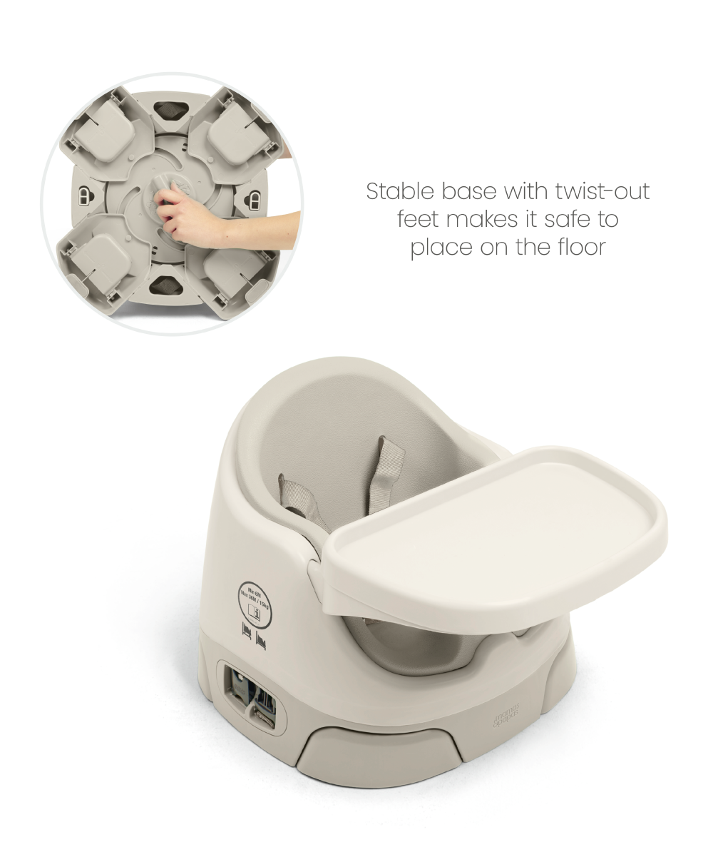 Bug 3-in-1 Floor & Booster Seat with Activity Tray