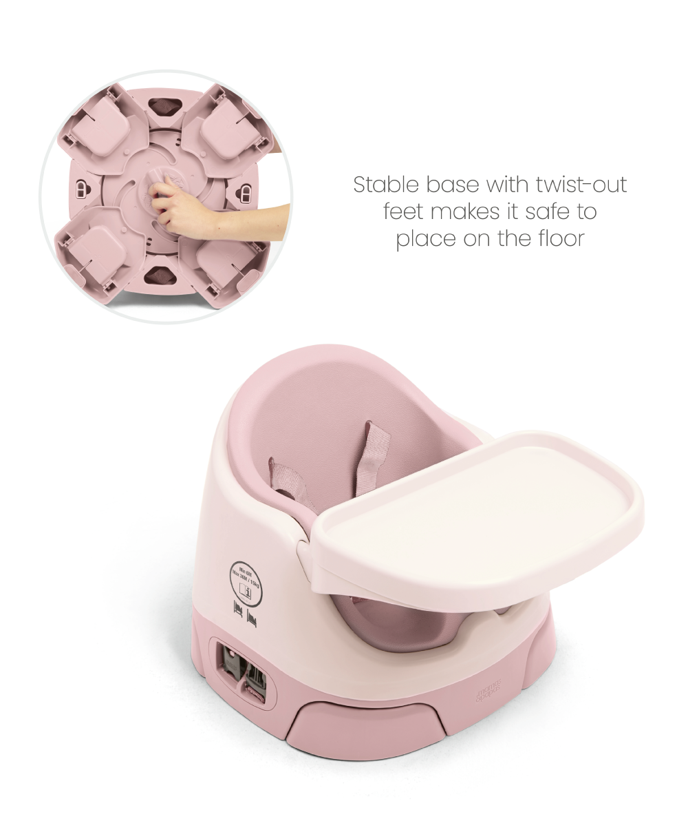 Bug 3-in-1 Floor & Booster Seat with Activity Tray