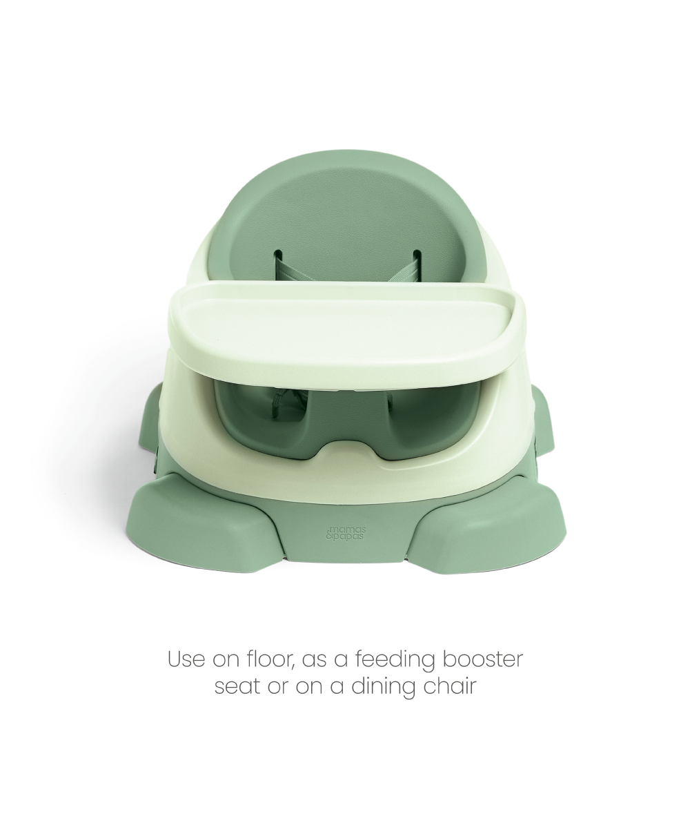 Bug 3-in-1 Floor & Booster Seat with Activity Tray