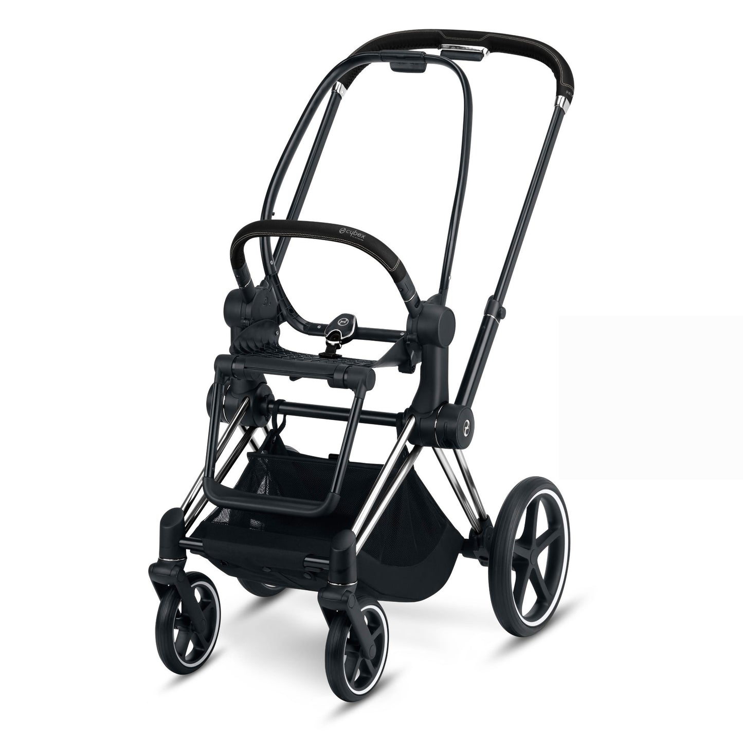 Cybex Priam Frame Seat - Chrome Black | Mamas & Papas, Babies, Nursing, Stroller Seat