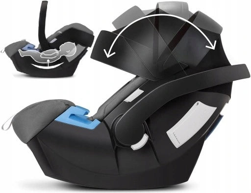 Aton 5 Car Seat Deep Black black