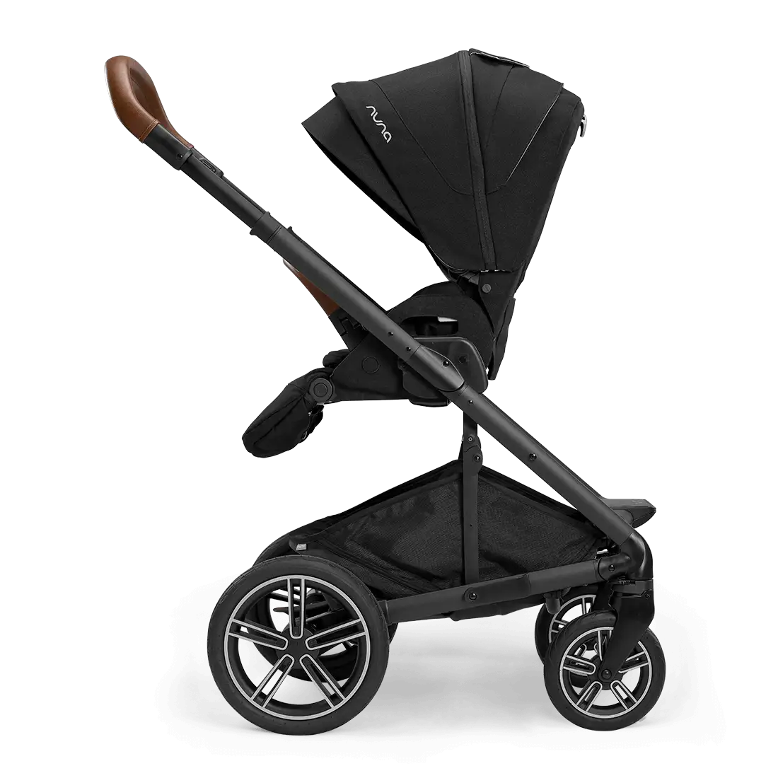 MIXX Next Stroller + Pipa Urbn  Infant Car Seat Black Bundle