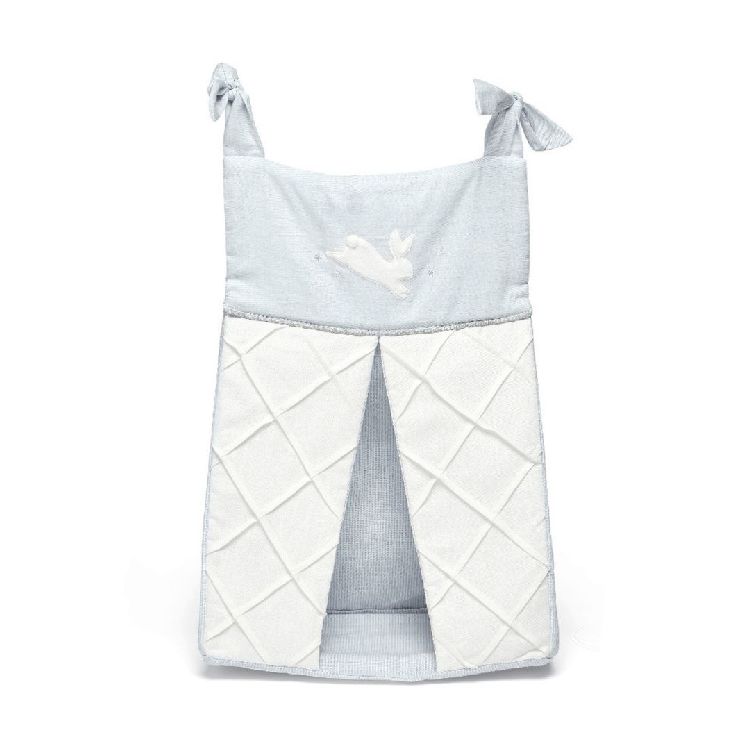 Mamas & Papas Welcome To The World Nappy Stacker - Blue | Mamas & Papas, Babies, Nursing, Nappy