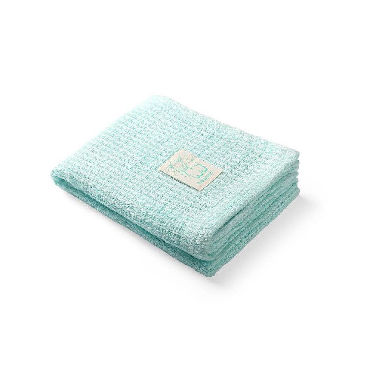 Babyono Natural Bamboo Knitted Blanket Mint | Mamas & Papas, Babies, Nursing, Blanket