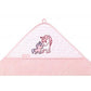 Babyono Wrap Bamboo Bath Pink - Blue Pink | Mamas & Papas, Babies, Nursing, Bath Towel
