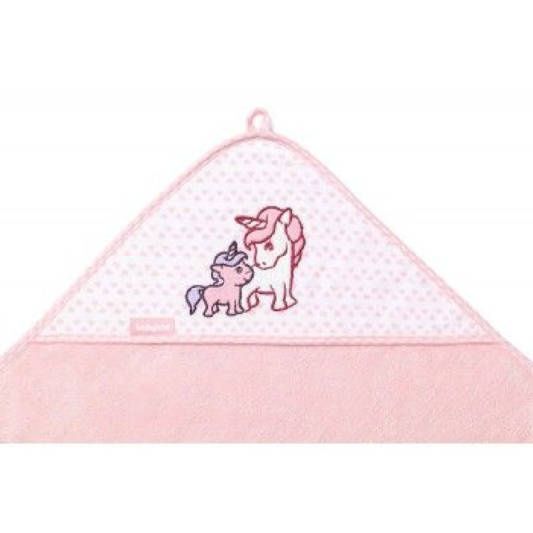 Babyono Wrap Bamboo Bath Pink - Blue Pink | Mamas & Papas, Babies, Nursing, Bath Towel