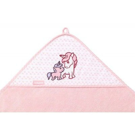 Babyono Wrap Bamboo Bath Pink - Blue Pink | Mamas & Papas, Babies, Nursing, Bath Towel