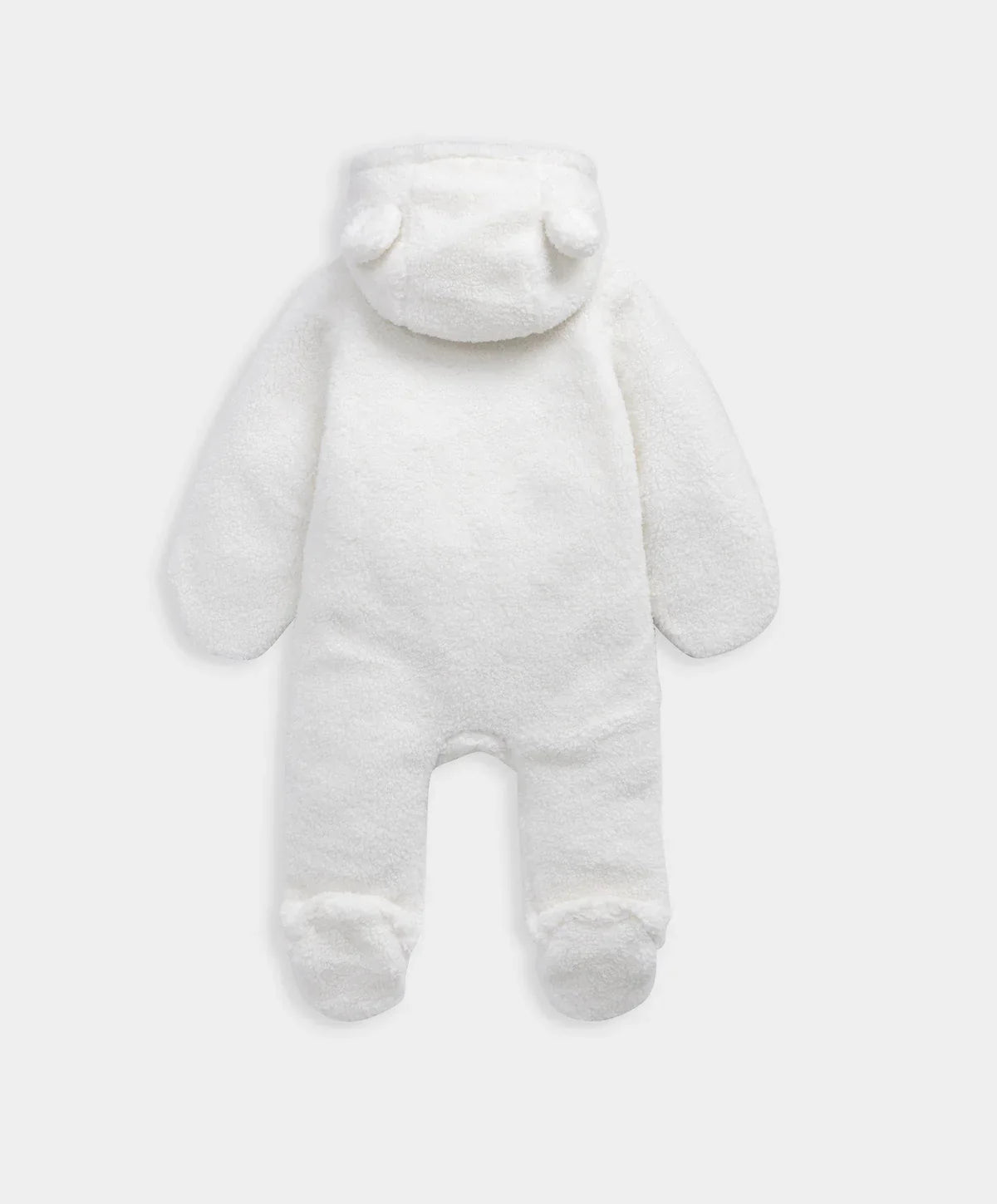 Mamas & Papas Cream Borg Pramsuit Pramsuit
