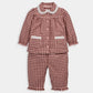 Burgundy Gingham Pyjamas