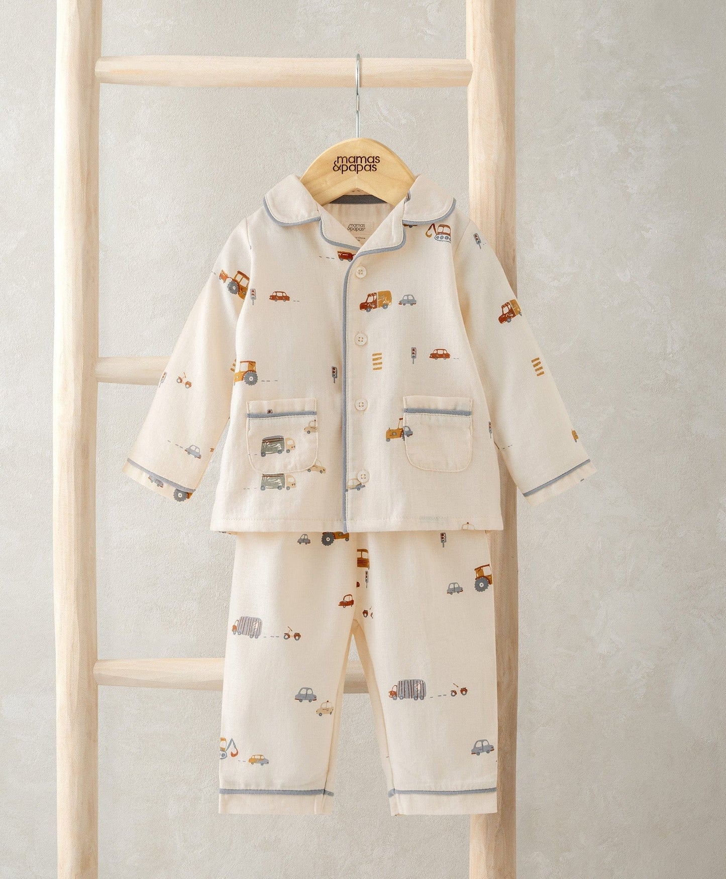 Mamas & Papas Transport Print Pyjamas Pyjama