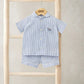 Mamas & Papas Stripe Short Pyjamas