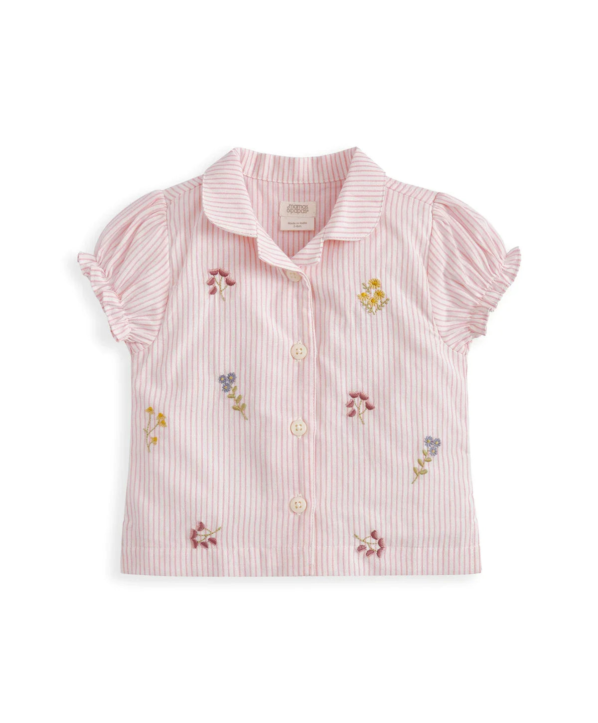 Embroidered Woven Pyjamas