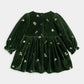 Green Velvet Dress