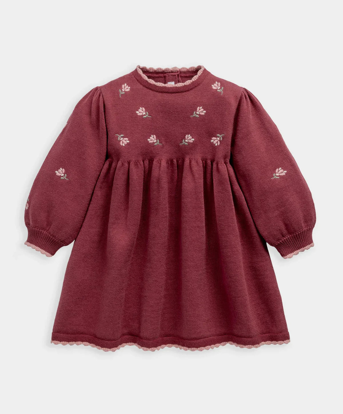 Floral Embroidered Dress