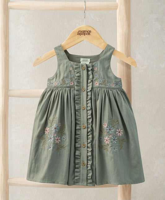 Mamas & Papas Floral Pinafore